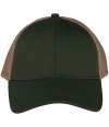 NS036 Native Spirit 6 Panel Trucker Cap organic khaki / Beige colour image